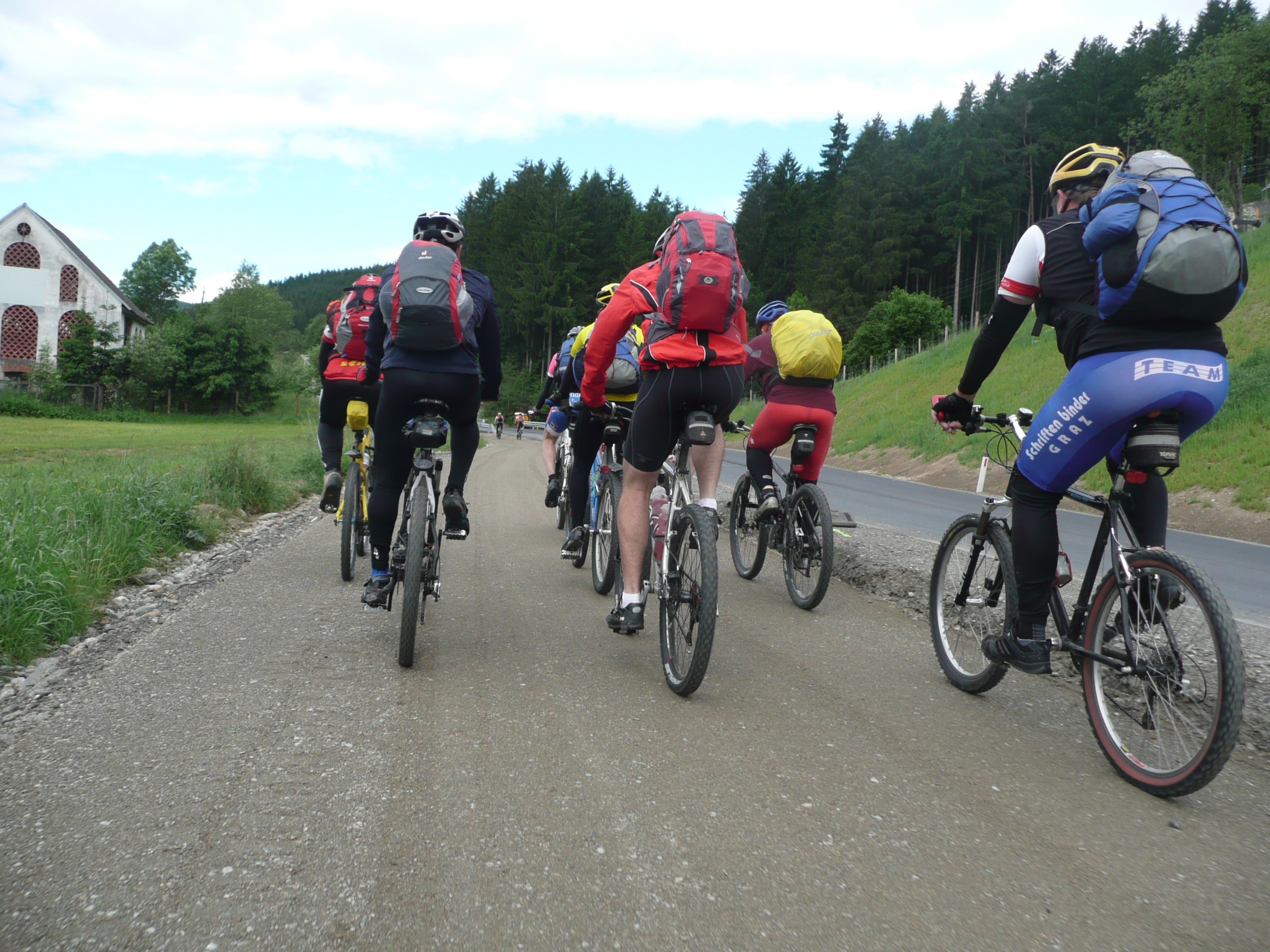 group cycling 
