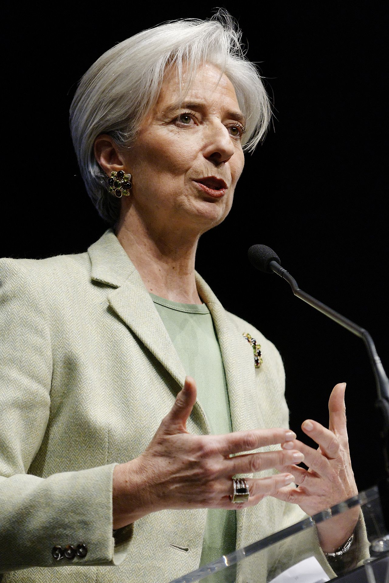 Christine Lagarde Former Managing Director of IMF