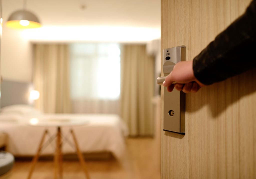 hotel-room-door-opening