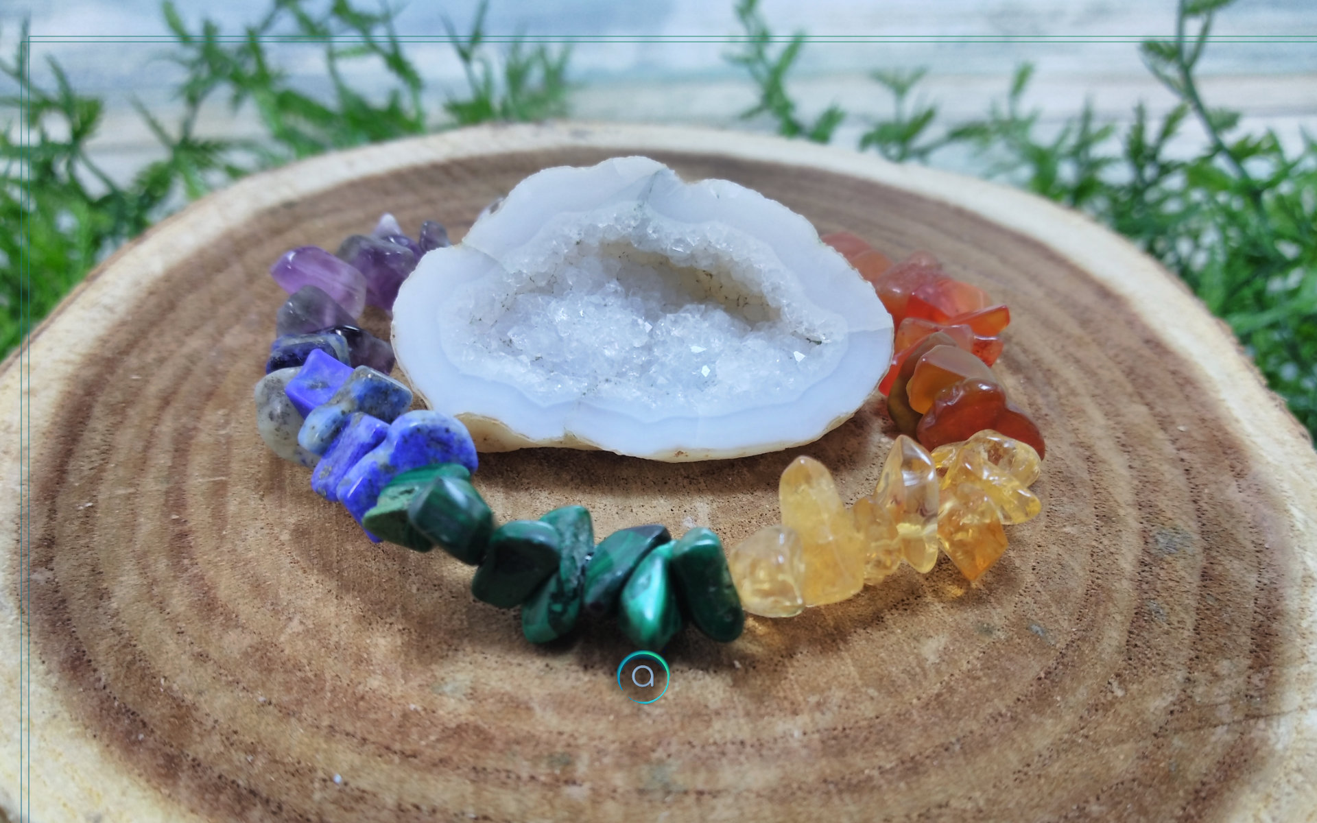 7 Chakra Gemstone Bracelet - Healing Crystal Bracelets - Genuine Seven Chakra Handmade Jewelry For Spiritual Protection