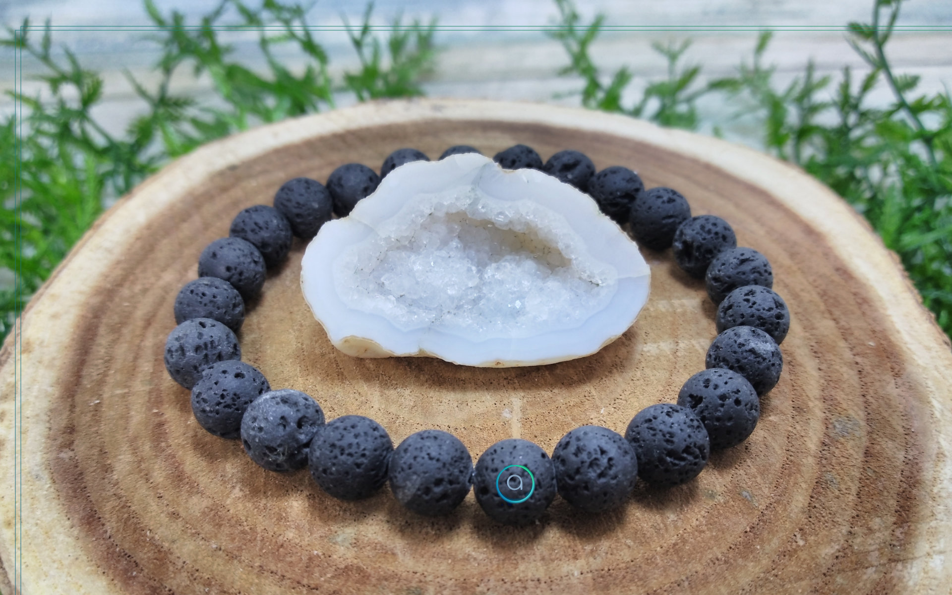 Gemstone Bracelet Healing - Healing Crystal Bracelets - Real Lava Stone Bracelet - Handmade Jewelry