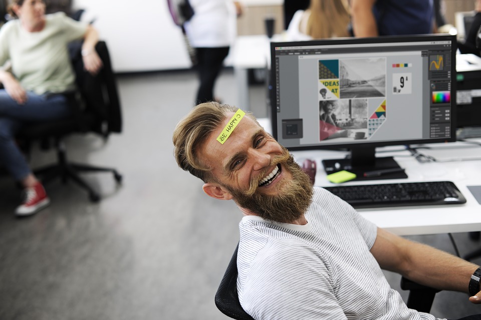 how smile can help you in your office