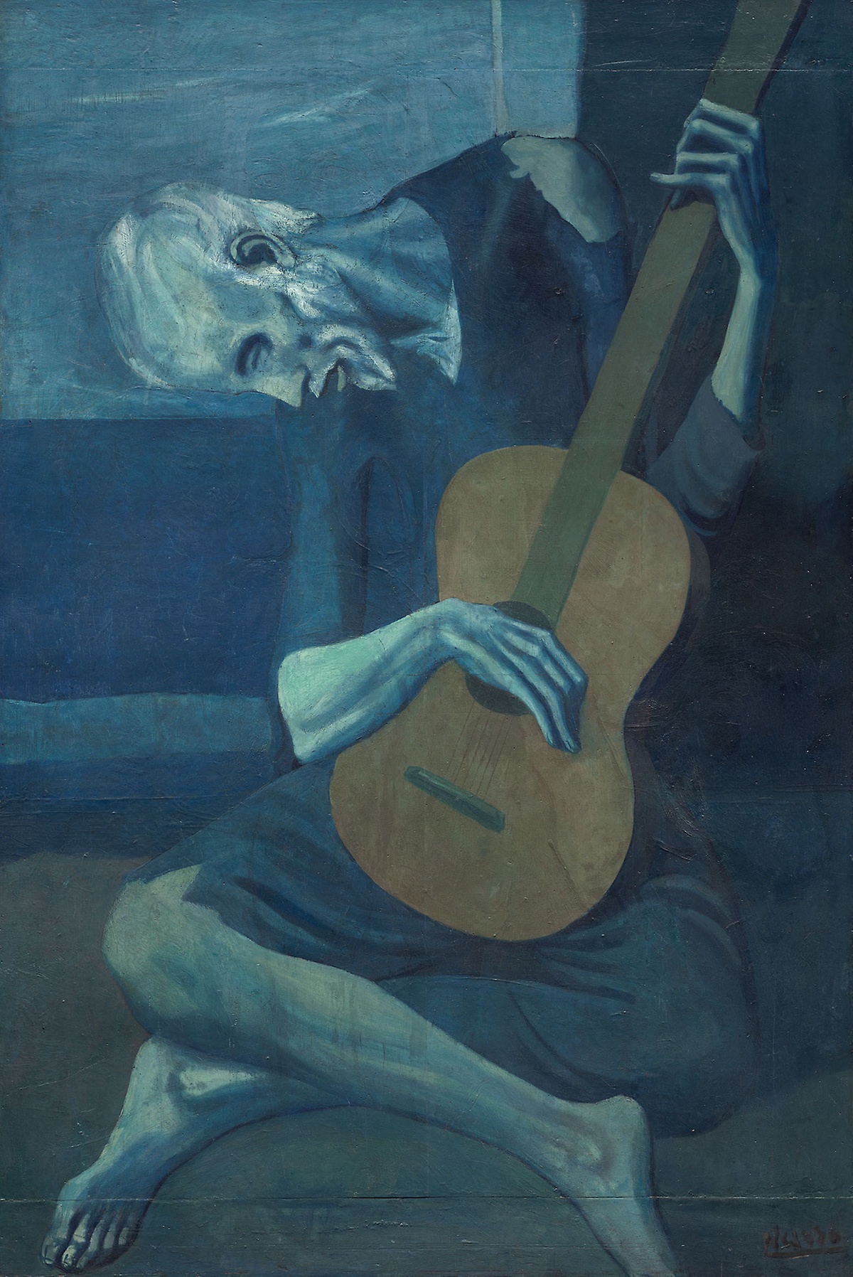 The Guitarist, Pablo Picasso