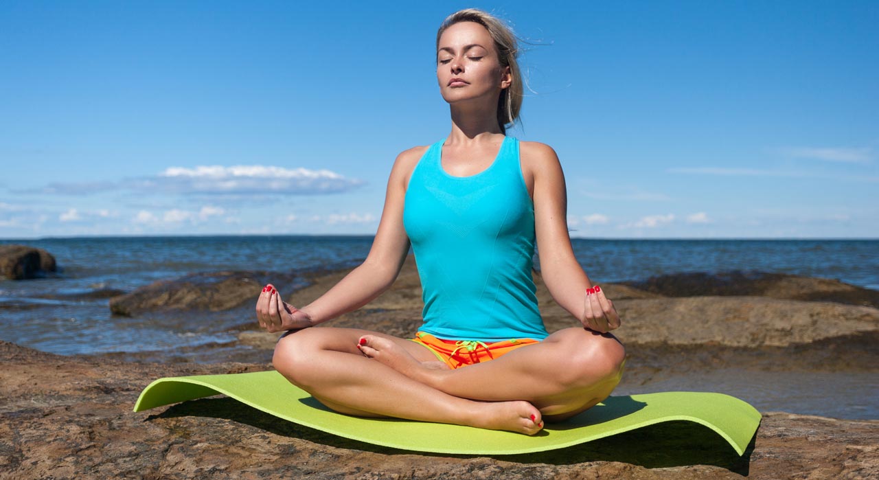 de stress with yoga