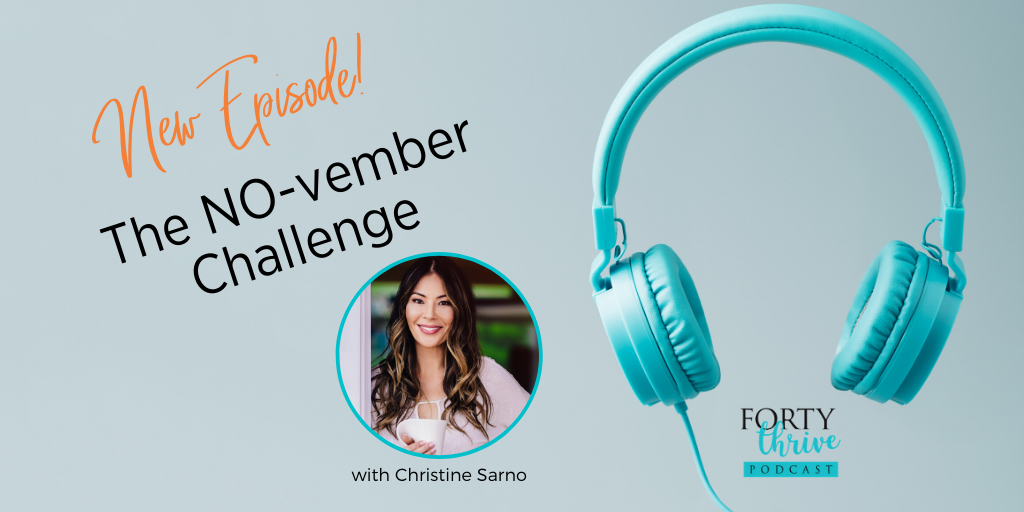 forty thrive november challenge