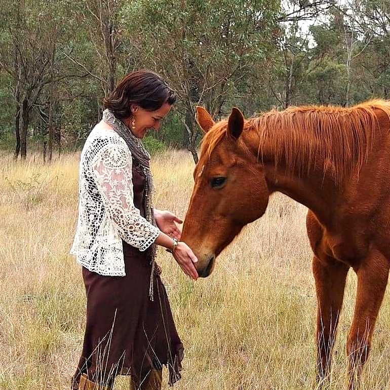 (2014, Junior the best healer I ever knew, on our farm in Pilton, QLD, Australia)