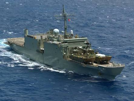 (RAN Vessel HMAS Kanimbla, I was deployed on her for 6 months in the Persian Gulf after 9/11)