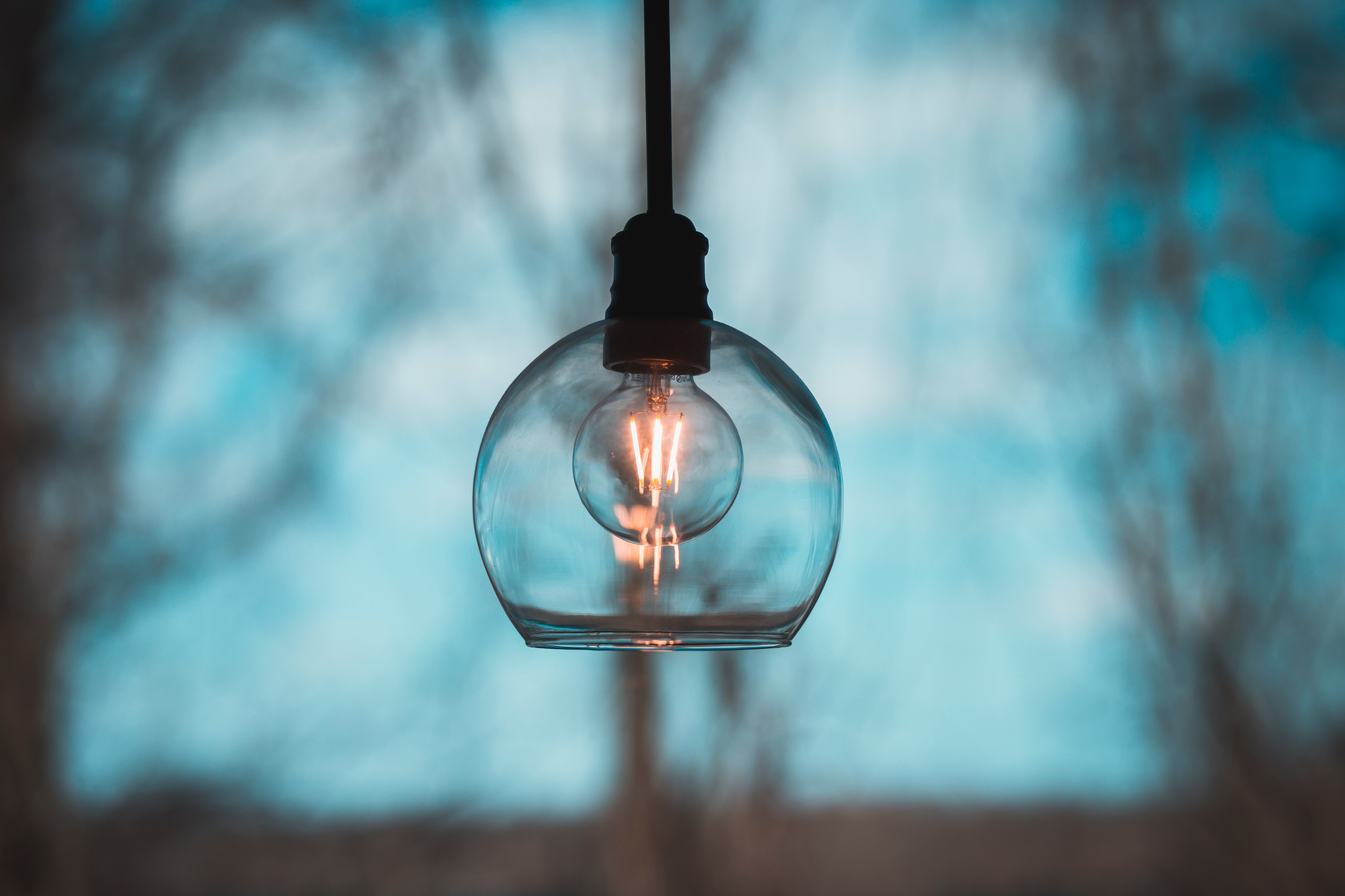 Lightbulb representing idea generation