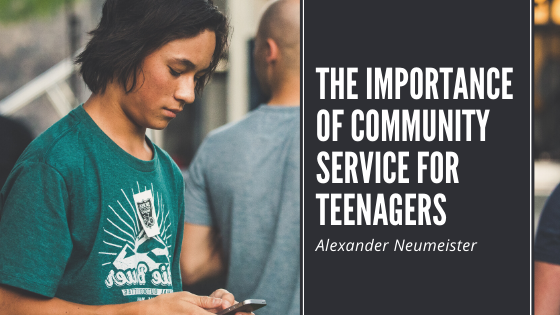 Teen Community Service Alexander Neumeister