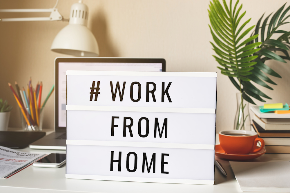 working from home social distancing | emindful.com