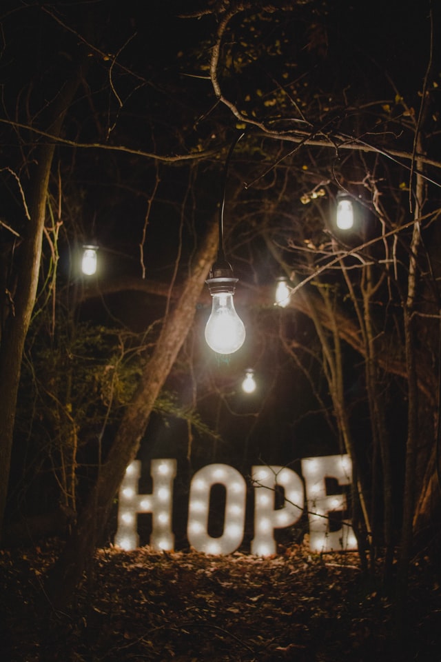 hope and lightbulb