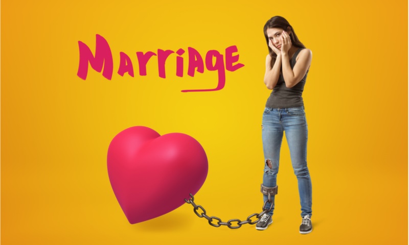 problems in marriage, a teenage girl