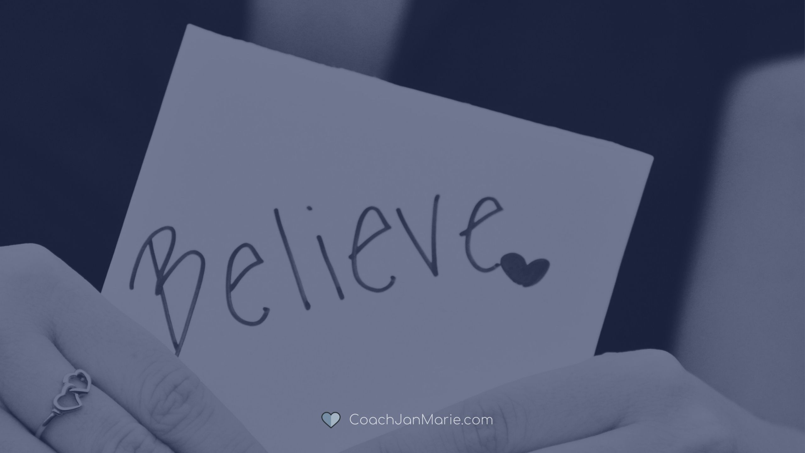 Believe in Yourself Again | Coach Jan Marie