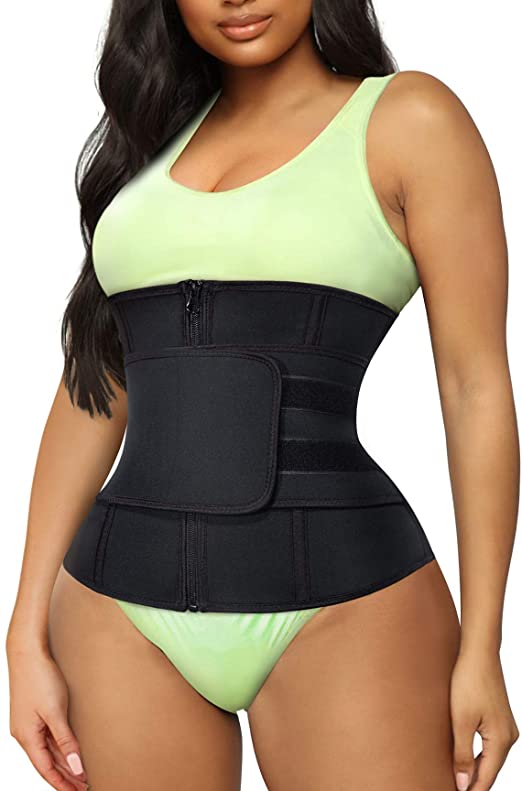 Bafully Womens Waist Trainer Corset Postpartum Recovery Belt Band Tummy  Control Body Shaper for Weight Loss
