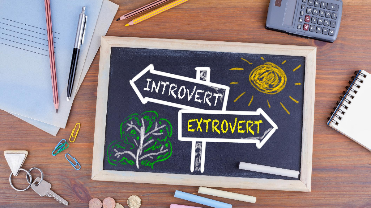 Introvert or Extrovert Sign