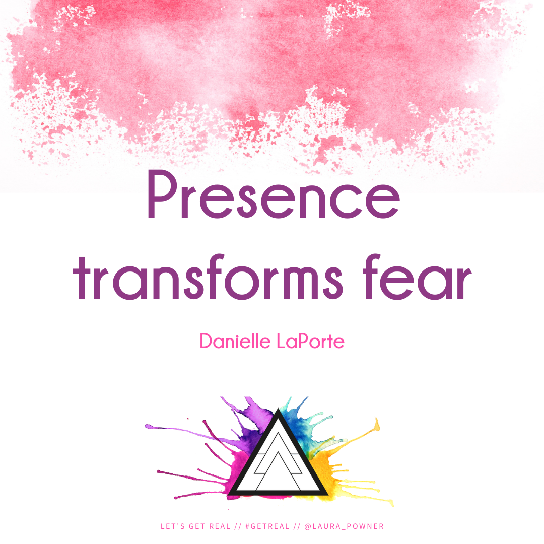 presence transforms fear
