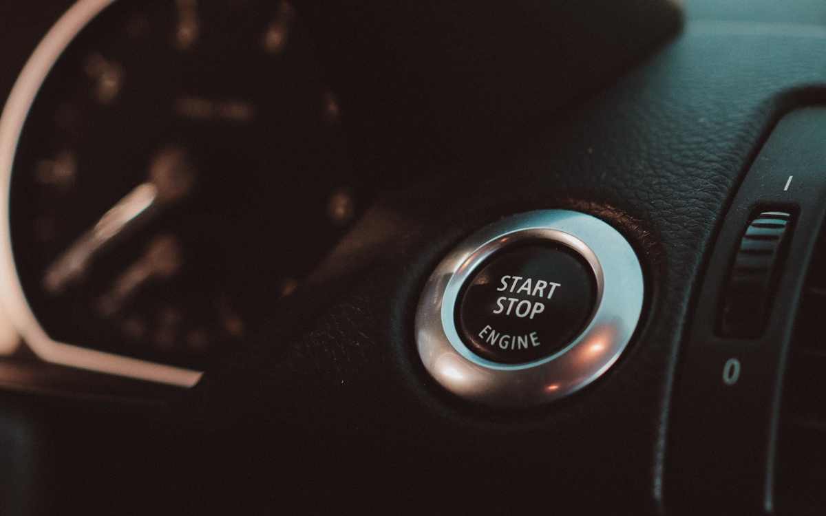 A car's Start and Stop button