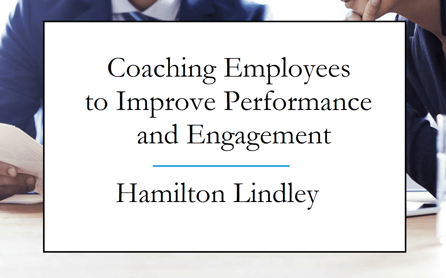 Hamilton Lindley Coach