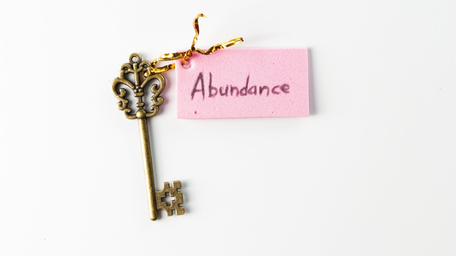 Abundance is the Key