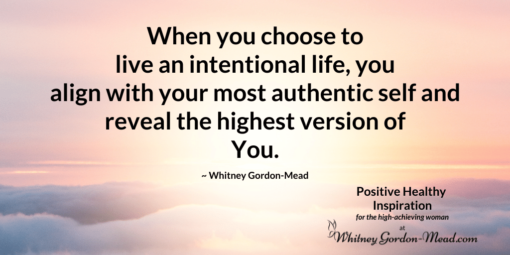 Whitney Gordon-Mead quote on Intention
