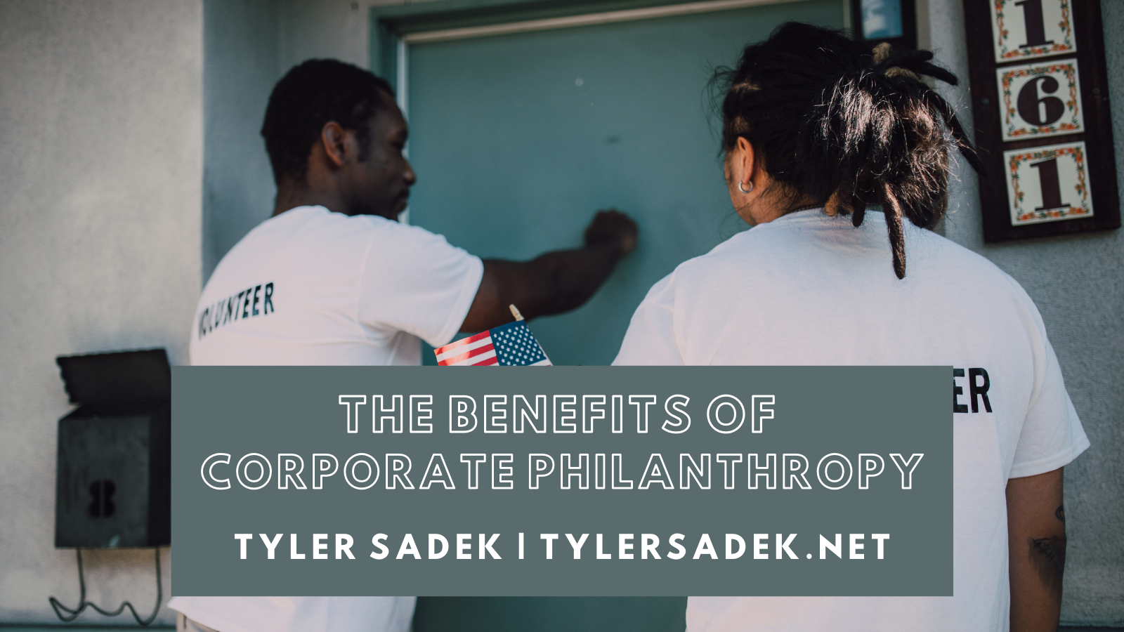 The Benefits of Corporate Philanthropy Tyler Sadek Header