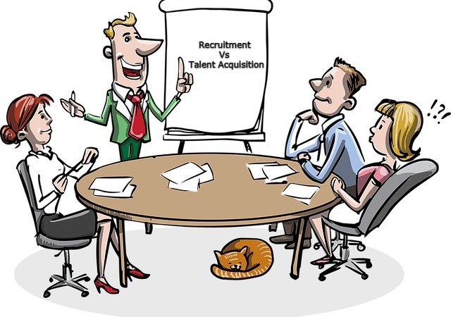 difference between talent acquisition and recruitment