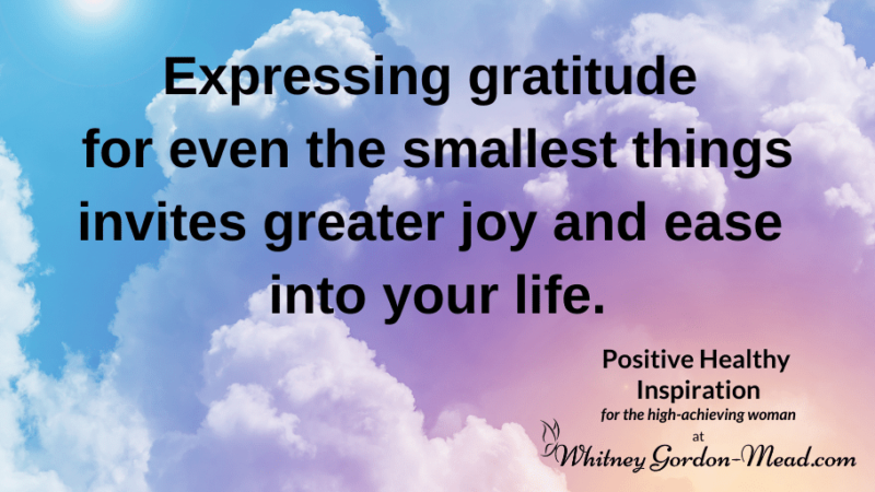 Whitney Gordon-Mead quote on gratitude