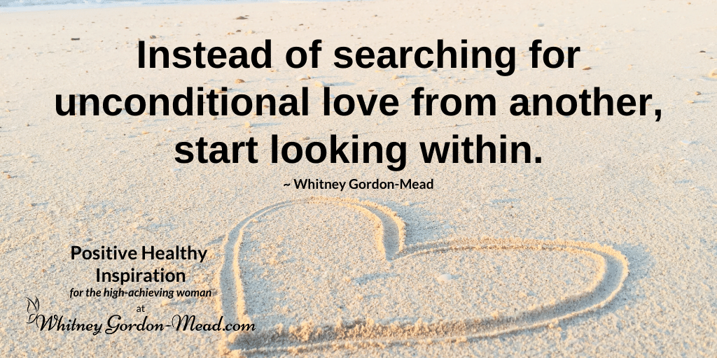 Dr. Whitney Gordon-Mead quote on unconditional love