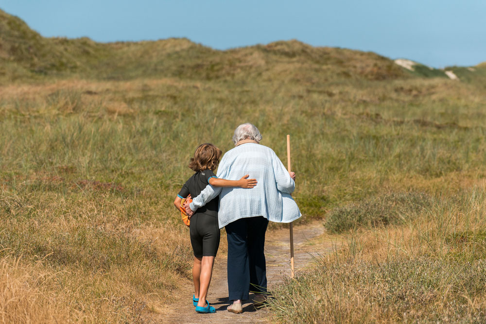 Intergenerational care in Denmark. Image by © GordonGrand
