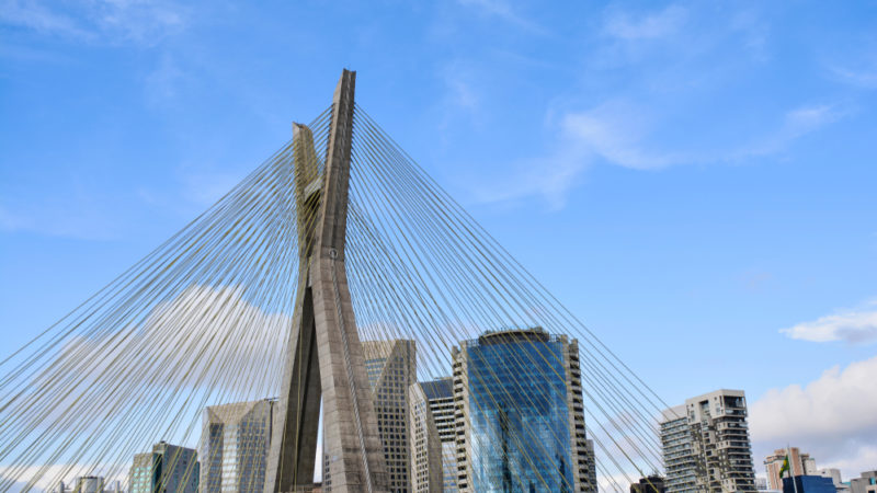 A cable-stayed bridge. Credit: Shutterstock