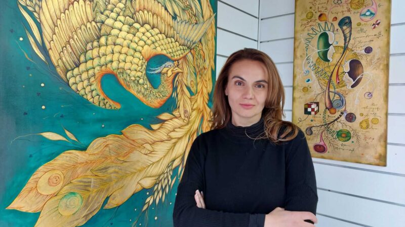 painter Stefania Nistoreanu talks about living a good life