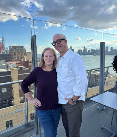 Allison with her husband, Mark